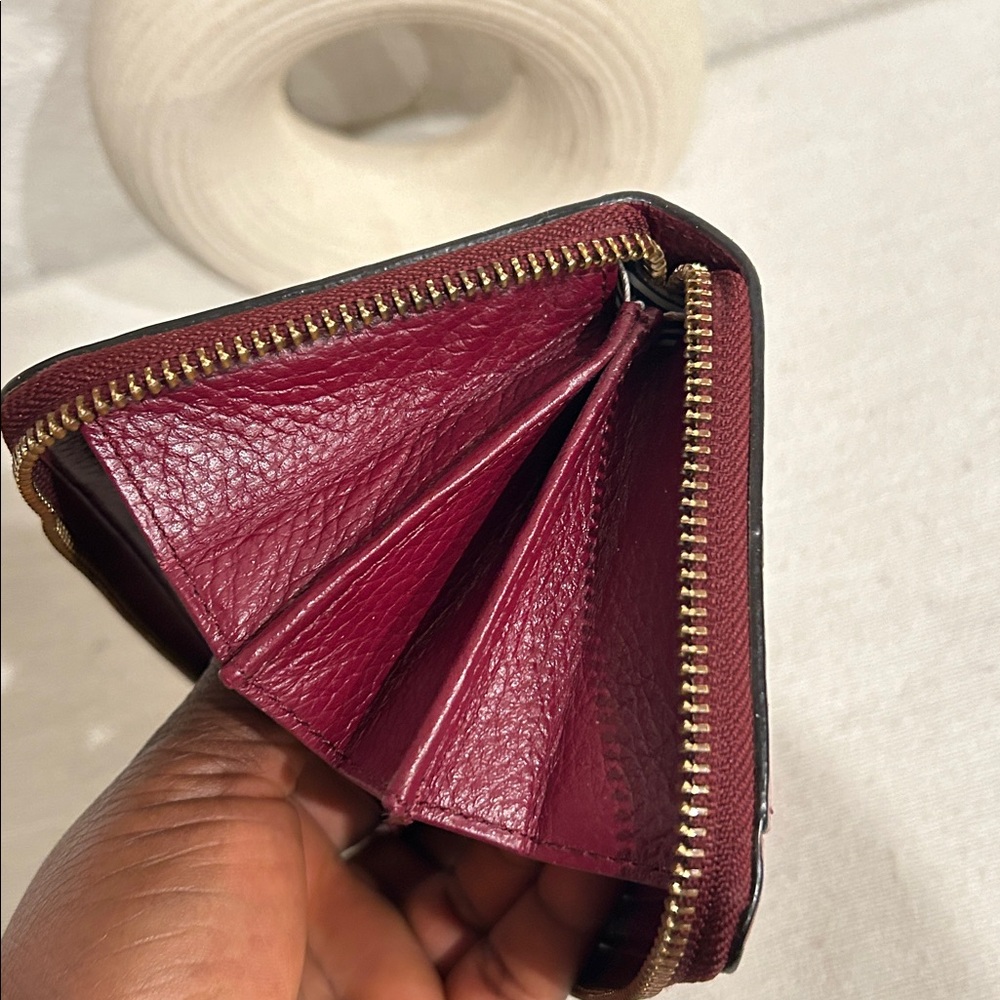 Kate Spade Red zippy Wallet - Picture 15 of 17